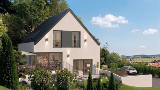 EFH Gr�tsch, Split-Level