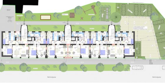 Umfassende Sanierung Bahnhofg�rtel 